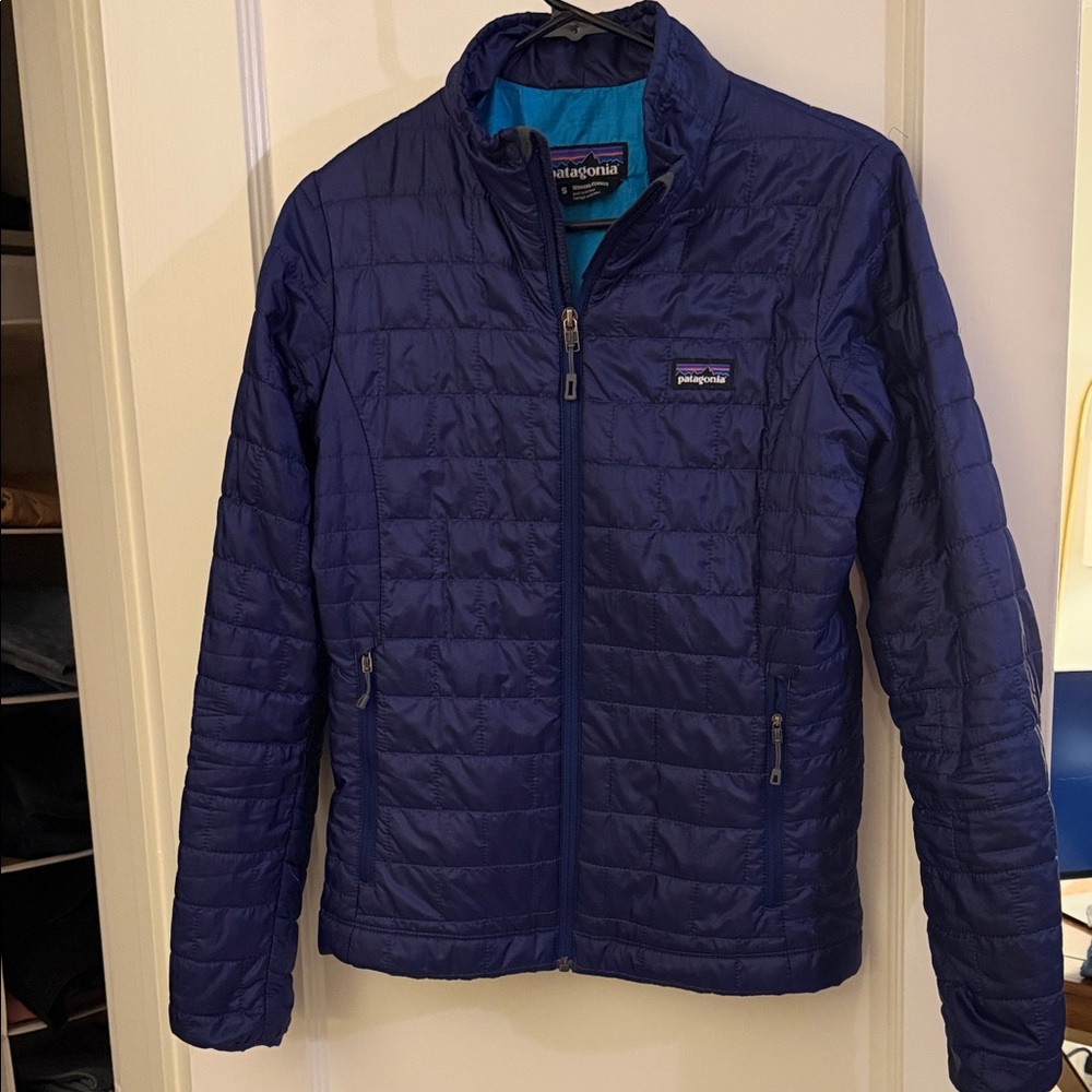 Patagonia Navy Quilted Jacket